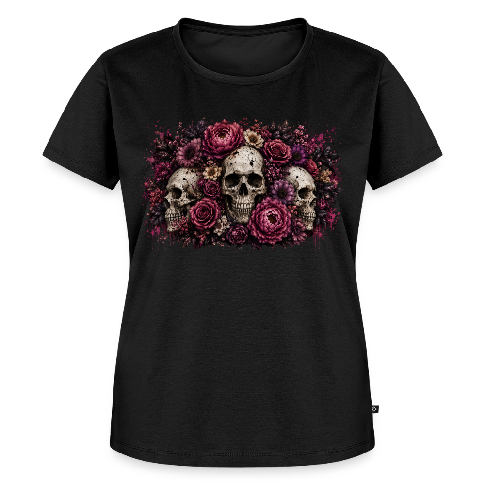 Skulls & Flowers - black