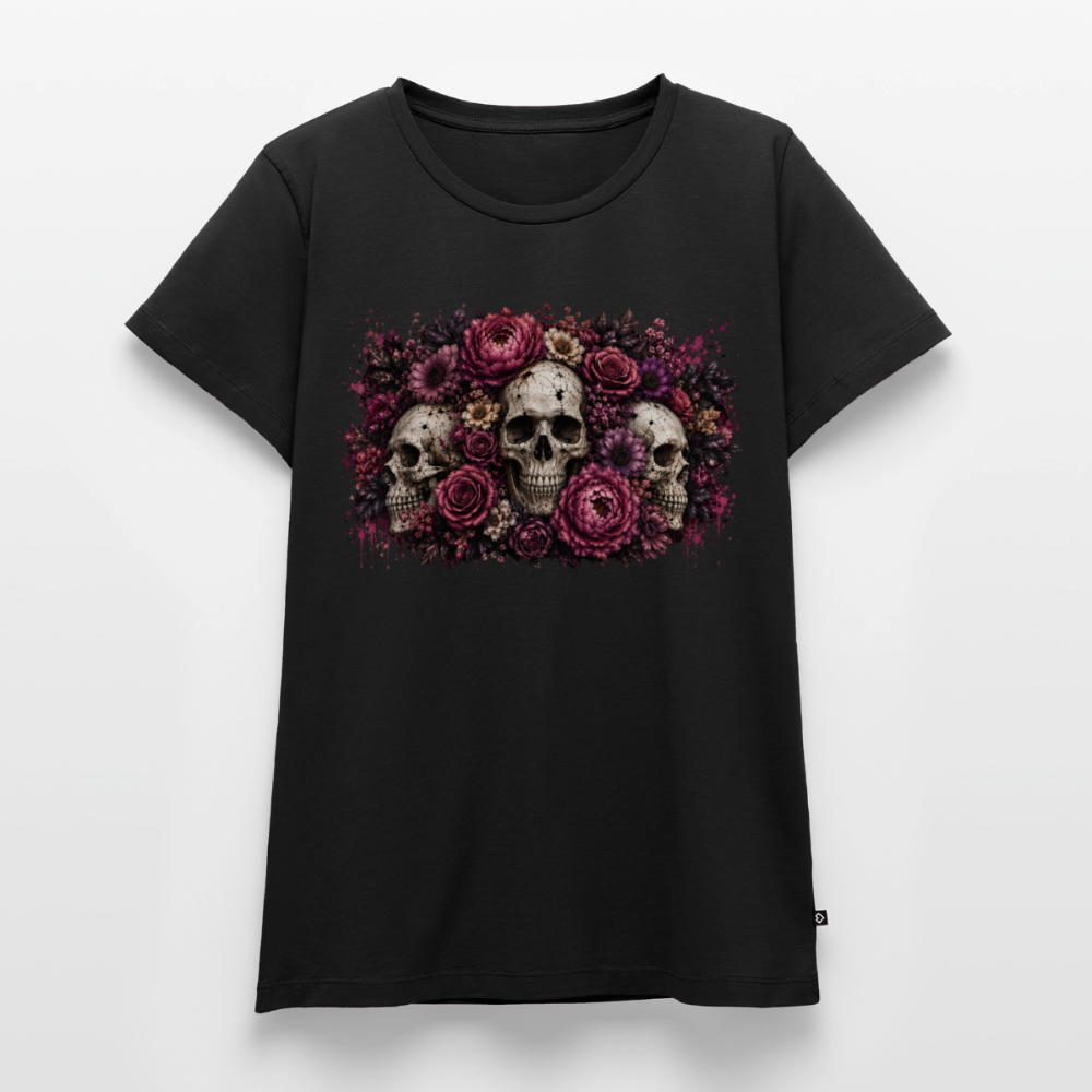 Skulls & Flowers - black