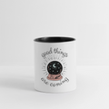 Witchy Kristallkugel - Good things are coming - Tasse - white/black