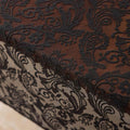 Retro schwarze Spitze Tischdecke