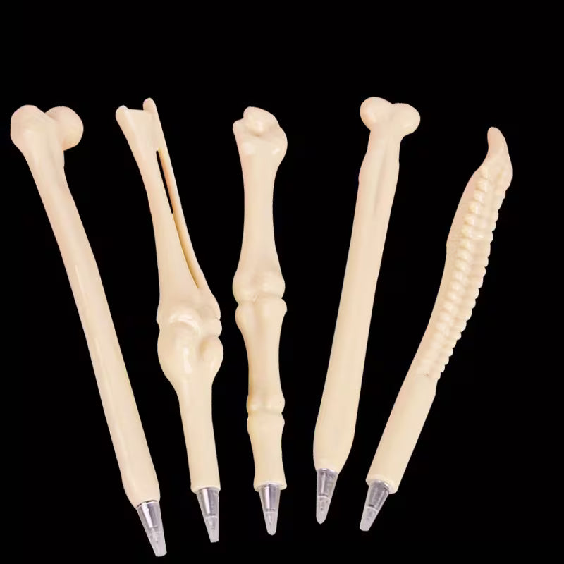 Knochen-Kugelschreiber – Kreativer Gothic-Schreibstift