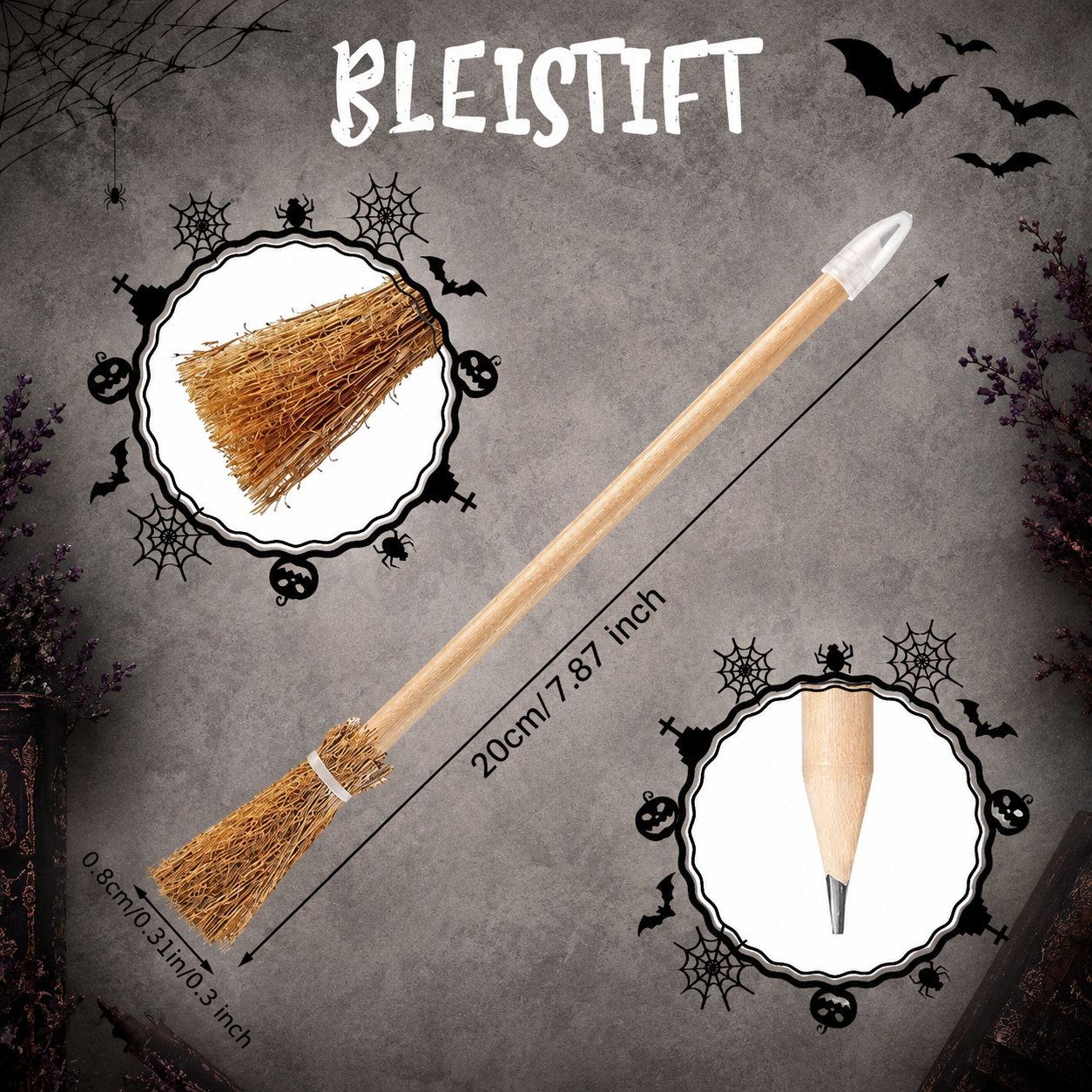 Hexenbesen-Bleistift