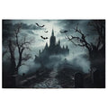 Gothic Schloss Wandteppich – Mystische Wanddekoration 230 × 180 cm