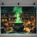 Hexenkessel Wandteppich – Magische Wanddekoration 150 × 210 cm