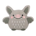 Bouclé-Kissen Cute Bat