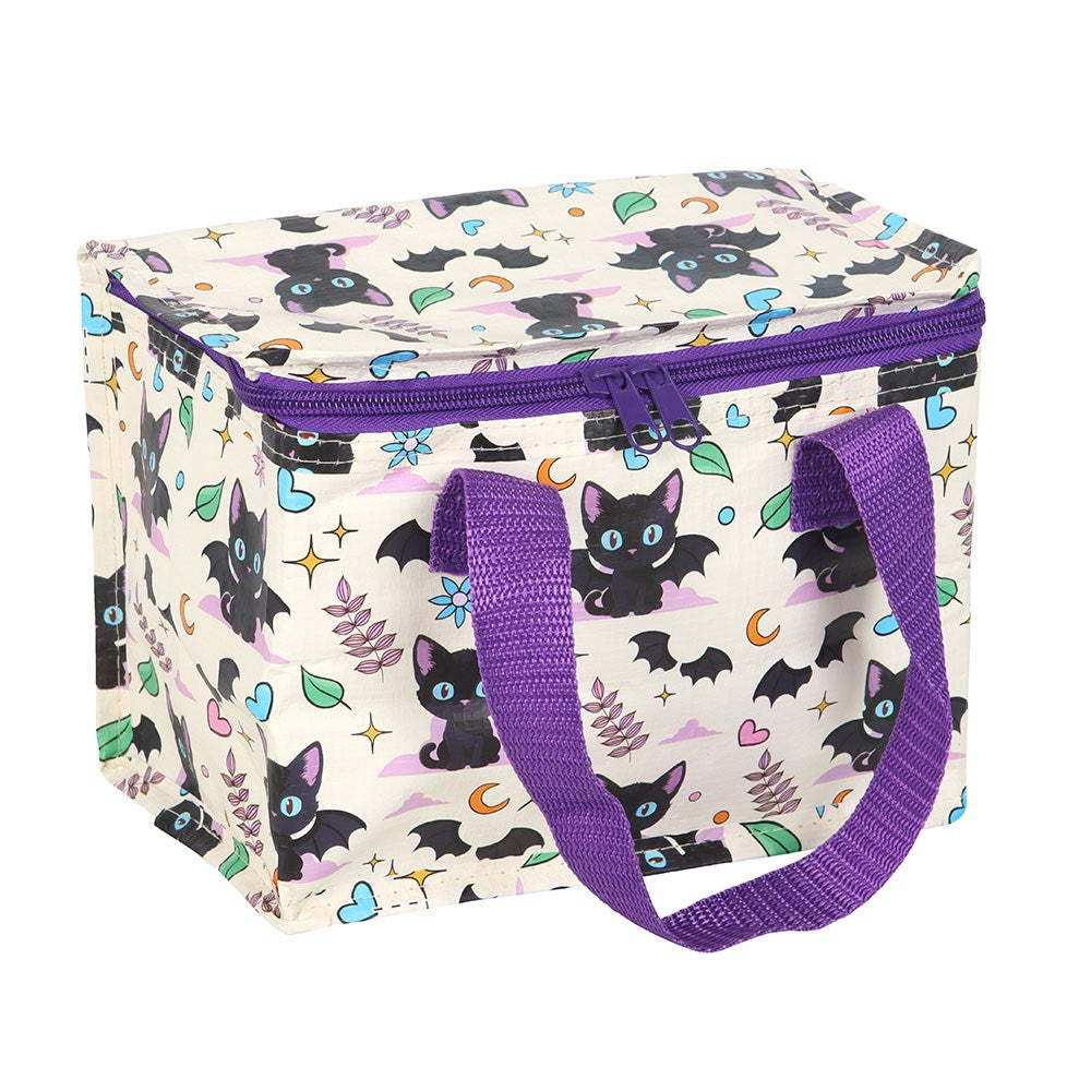 Cute & Creepy Lunch-Bag mit Katzenmotiv