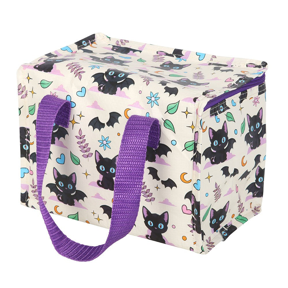 Cute & Creepy Lunch-Bag mit Katzenmotiv