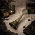 Hexen-Handglocke mit Pentagramm – Mystische Ritual- & Dekoglocke aus Kupfer